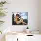 Cabanel, Alexandre - The Fallen Angel (1847) - Matte Canvas, Framed
