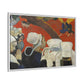 Gauguin, Paul - Vision of the Sermon (Jacob Wrestling with the Angel) (1888) - Matte Canvas, Framed