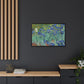 Van Gogh, Vincent - Irises (1889) - Matte Canvas, Framed
