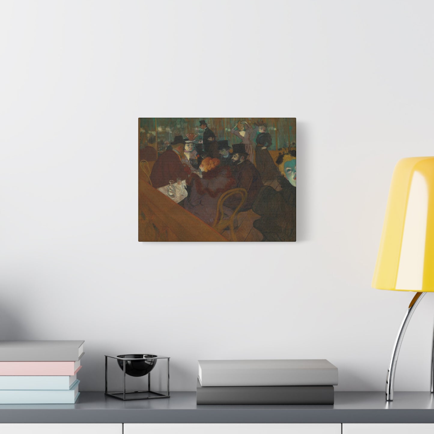 Lautrec, Henri - At the Moulin Rouge (1892) - Canvas Block, unframed