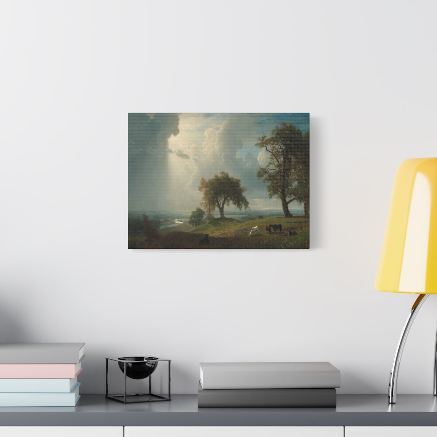 Bierstadt, Albert - California Spring (1875) - Canvas Block, unframed