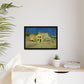 Van Gogh, Vincent - The Yellow House (1888) - Matte Canvas, Framed