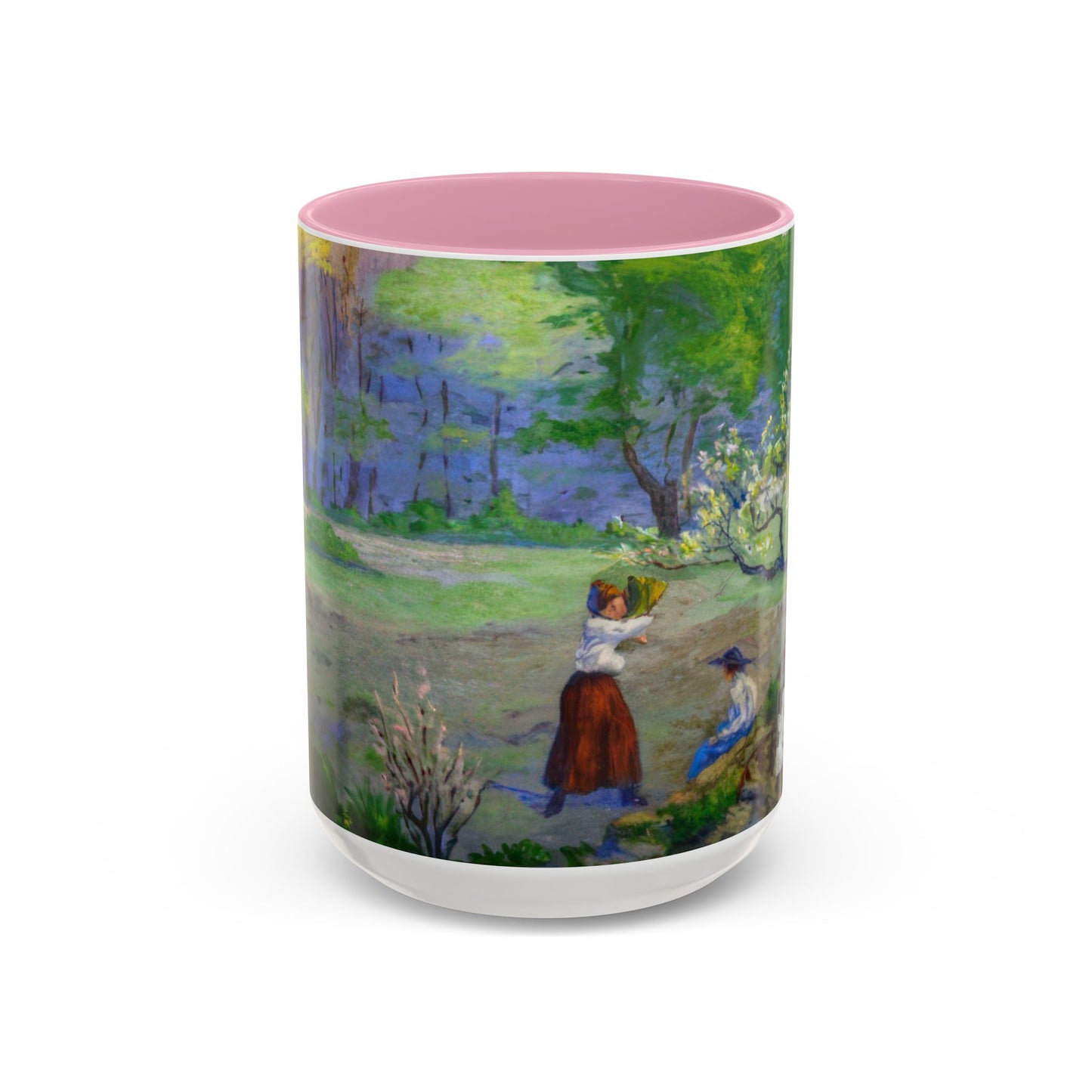 Ranson, Paul - Picking Flowers (1890) - Colorful Accent Mugs