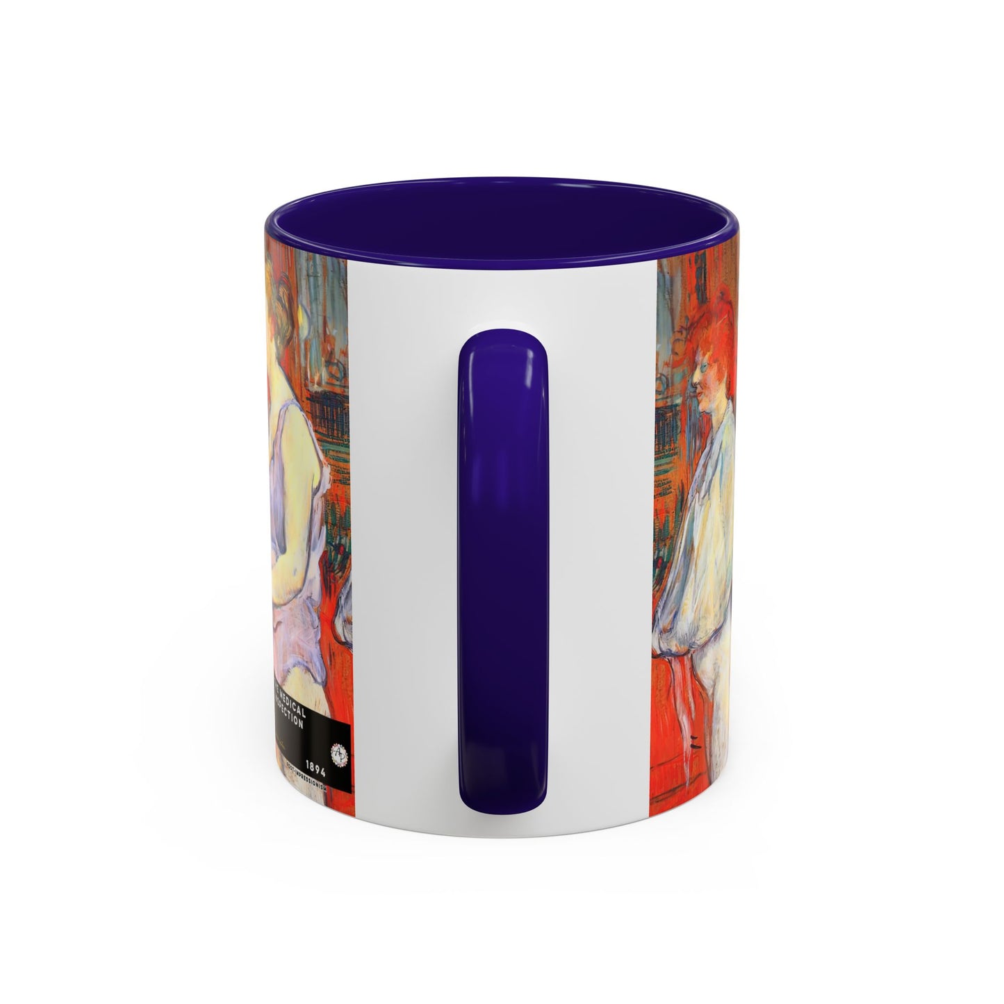 Toulouse-Lautrec, Henri - The Medical Inspection (1894) - Colorful Accent Mugs