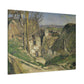 Cézanne, Paul - The House of the Hanged Man (1874) - Canvas Block, unframed