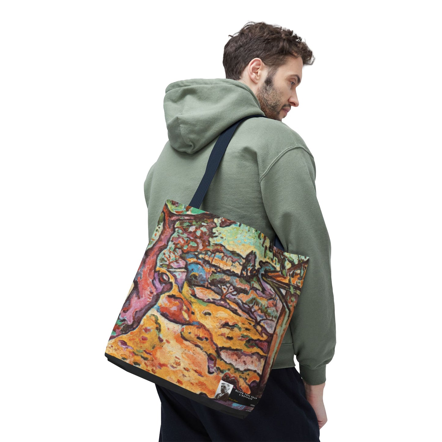 Braque, Georges - Olive Tree near L'Estaque (1906) - Tote Bag