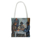 Cézanne, Paul - The Card Players (1892) - Tote Bag