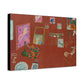 Matisse, Henri - The Red Studio (1911) - Canvas Block, unframed