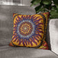 Pacio, Adam - Solar Disc Mandala - Suede Square Pillowcase