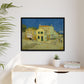 Van Gogh, Vincent - The Yellow House (1888) - Matte Canvas, Framed