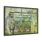 Morisot, Berthe - Eugene Manet on the Isle of Wight (1875) - Matte Canvas, Framed