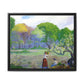Ranson, Paul - Picking Flowers (1890) - Matte Canvas, Framed