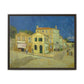 Van Gogh, Vincent - The Yellow House (1888) - Matte Canvas, Framed