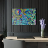 Melek Taus Mandala - Acrylic Block