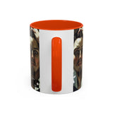 Courbet, Gustave - The Desperate Man (1843) - Colorful Accent Mugs