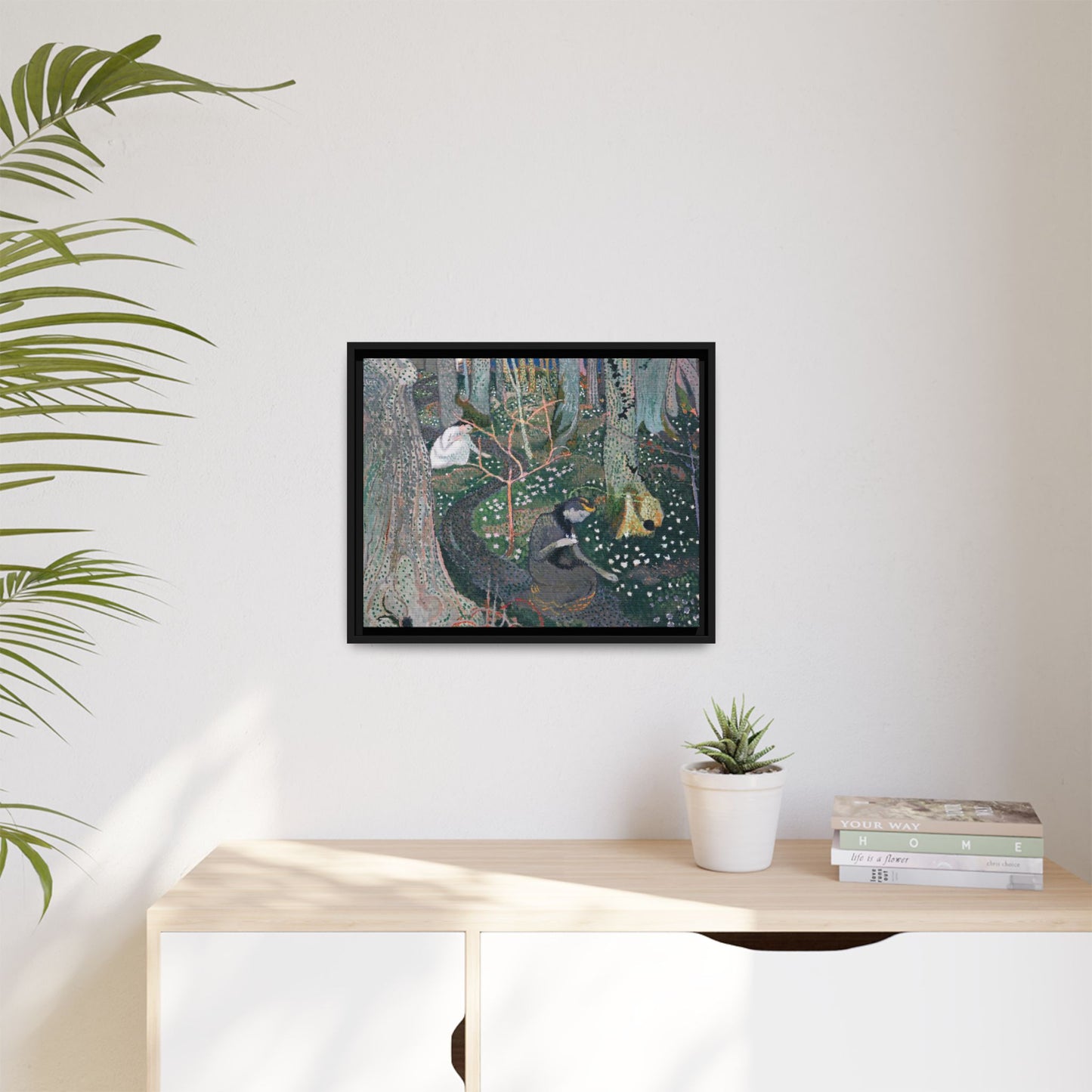 Denis, Maurice - April (1892) - Matte Canvas, Framed