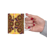 Lion Summer Mandala - Ceramic Mug