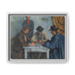 Cézanne, Paul - The Card Players (1892) - Matte Canvas, Framed