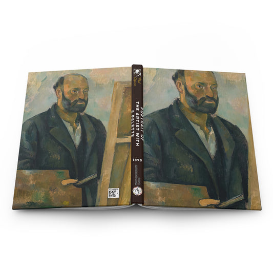 Cézanne, Paul - Portrait of the Artist with a Palette (1890) - Hardcover Journal Matte