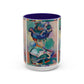 Matisse, Henri - Woman with a Hat (1905) - Colorful Accent Mugs