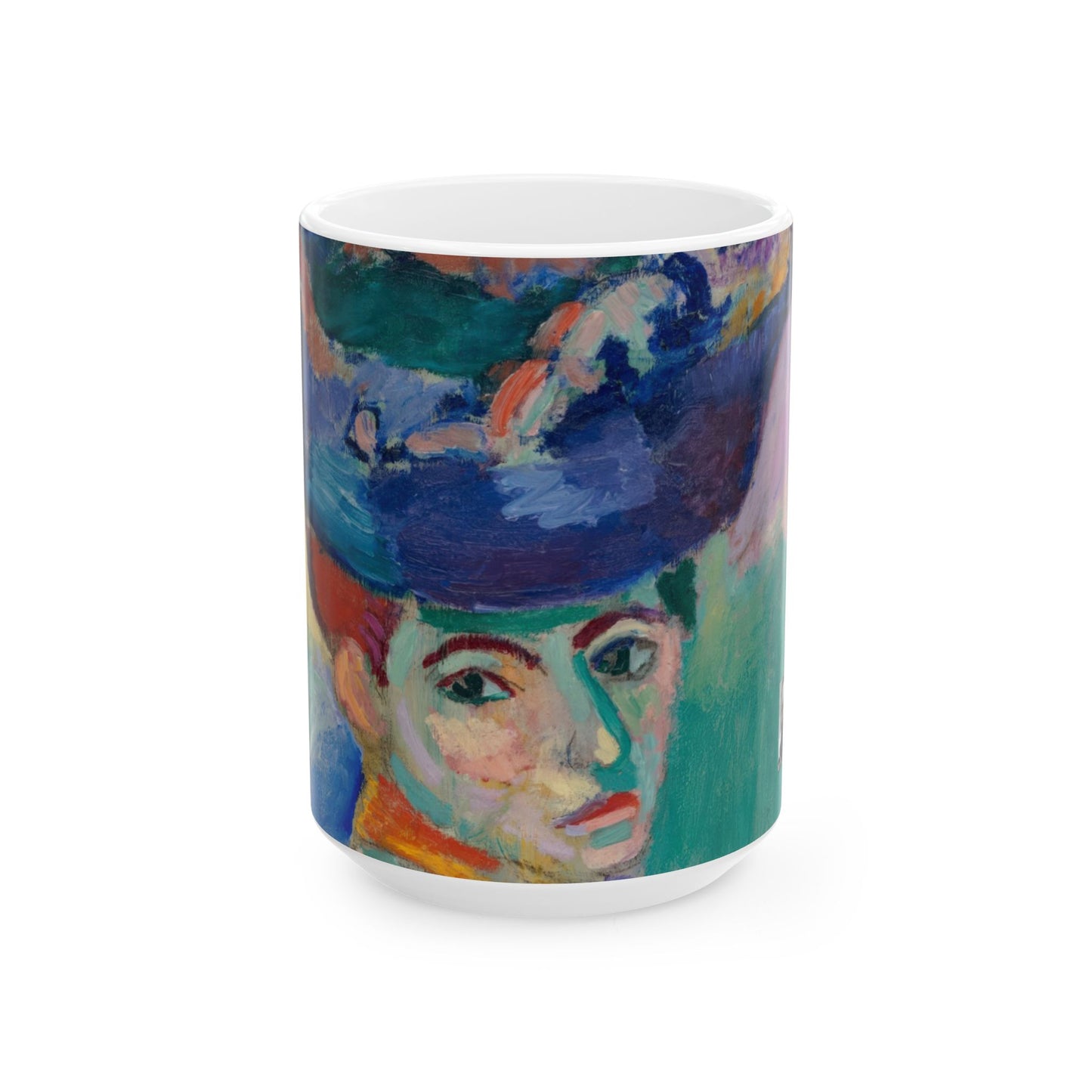 Matisse, Henri - Woman with a Hat (1905) - Ceramic Mug