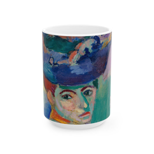 Matisse, Henri - Woman with a Hat (1905) - Ceramic Mug