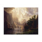 Bierstadt, Albert - Among the Sierra Nevada, California (1868) - Satin Posters