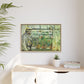 Morisot, Berthe - Eugene Manet on the Isle of Wight (1875) - Matte Canvas, Framed