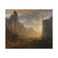 Bierstadt, Albert - Looking Down Yosemite Valley (1865) - Canvas Block, unframed