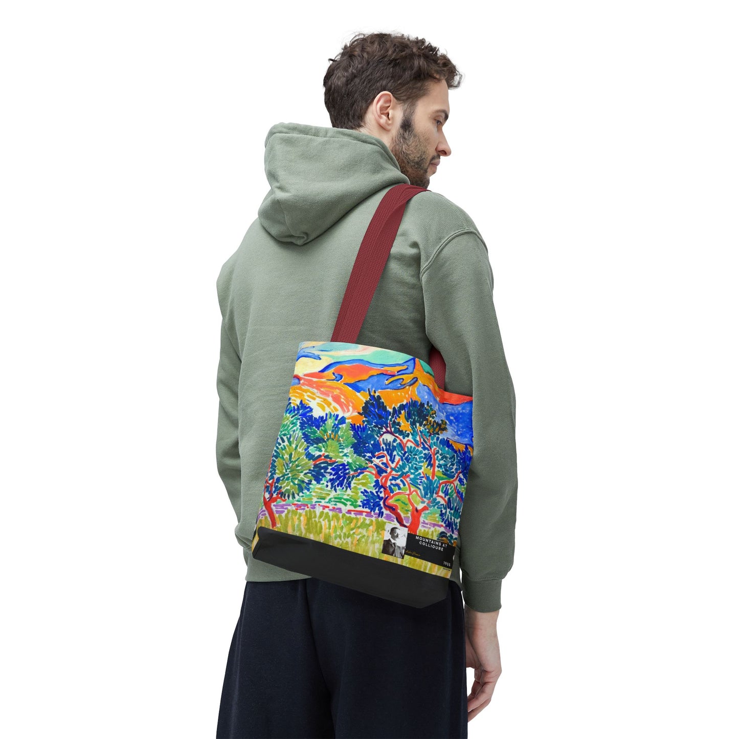 Derain, André - Mountains at Collioure (1905) - Tote Bag