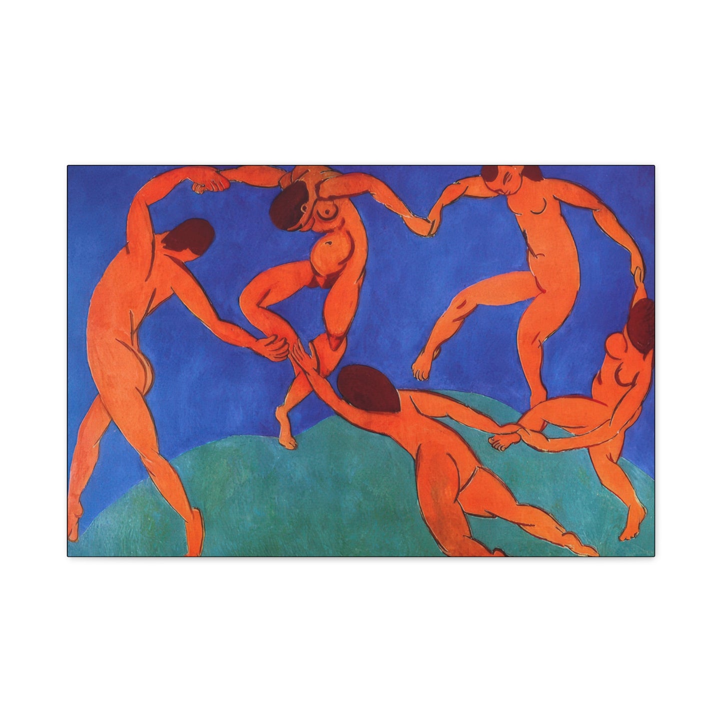 Matisse, Henri - Dance (II) (1910) - Canvas Block, unframed