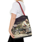 Courbet, Gustave - The Stone Breakers (1850) - Tote Bag