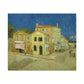 Van Gogh, Vincent - The Yellow House (1888)- Canvas Block, unframed