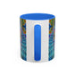 Pacio, Adam - Melek Taus Mandala - Colorful Accent Mugs