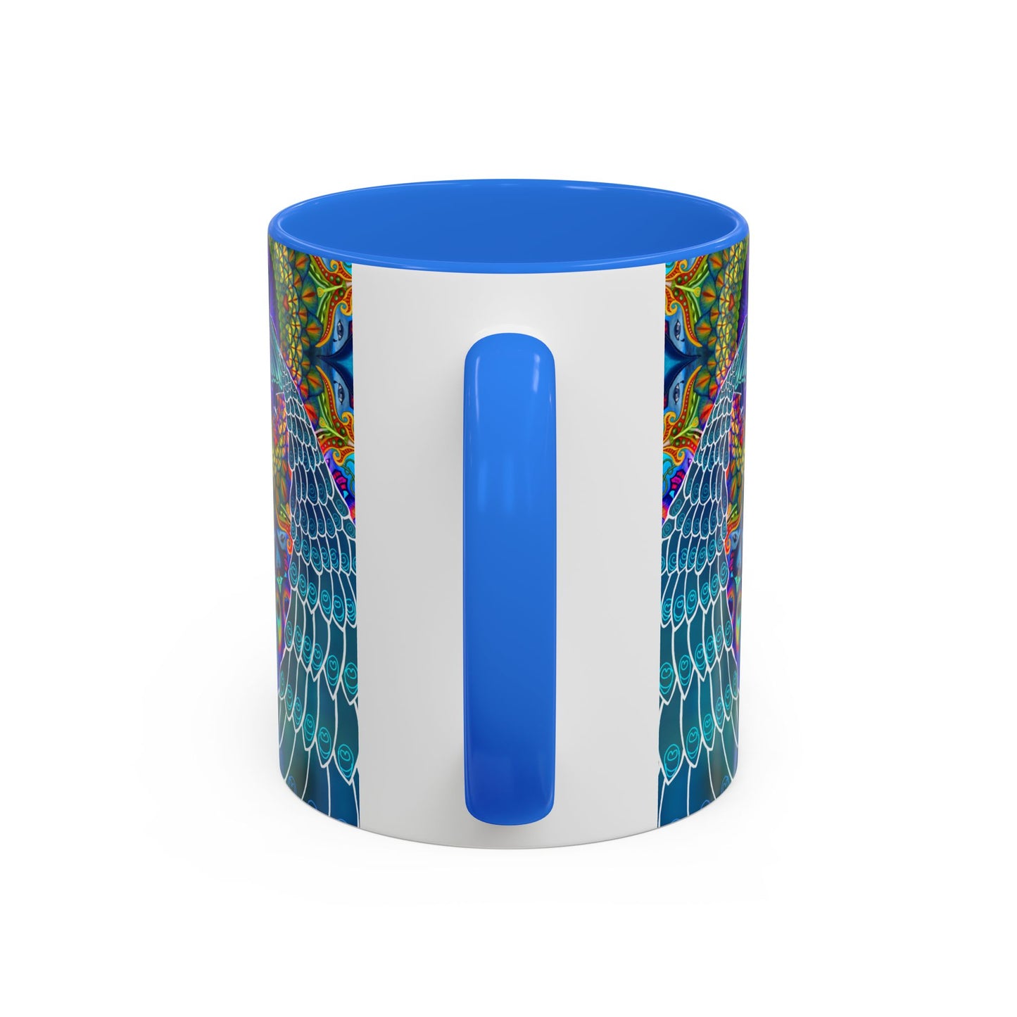 Pacio, Adam - Melek Taus Mandala - Colorful Accent Mugs