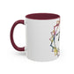 AdamPacio.com - White Logo - Colorful Accent Mugs