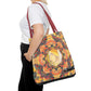 Filiger, Charles - Woman’s Head with Closed Eyes (1893) - Tote Bag