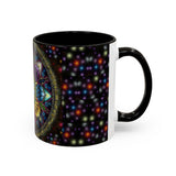 Mystic Jewel Mandala - Colorful Accent Mugs