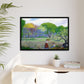 Ranson, Paul - Picking Flowers (1890) - Matte Canvas, Framed