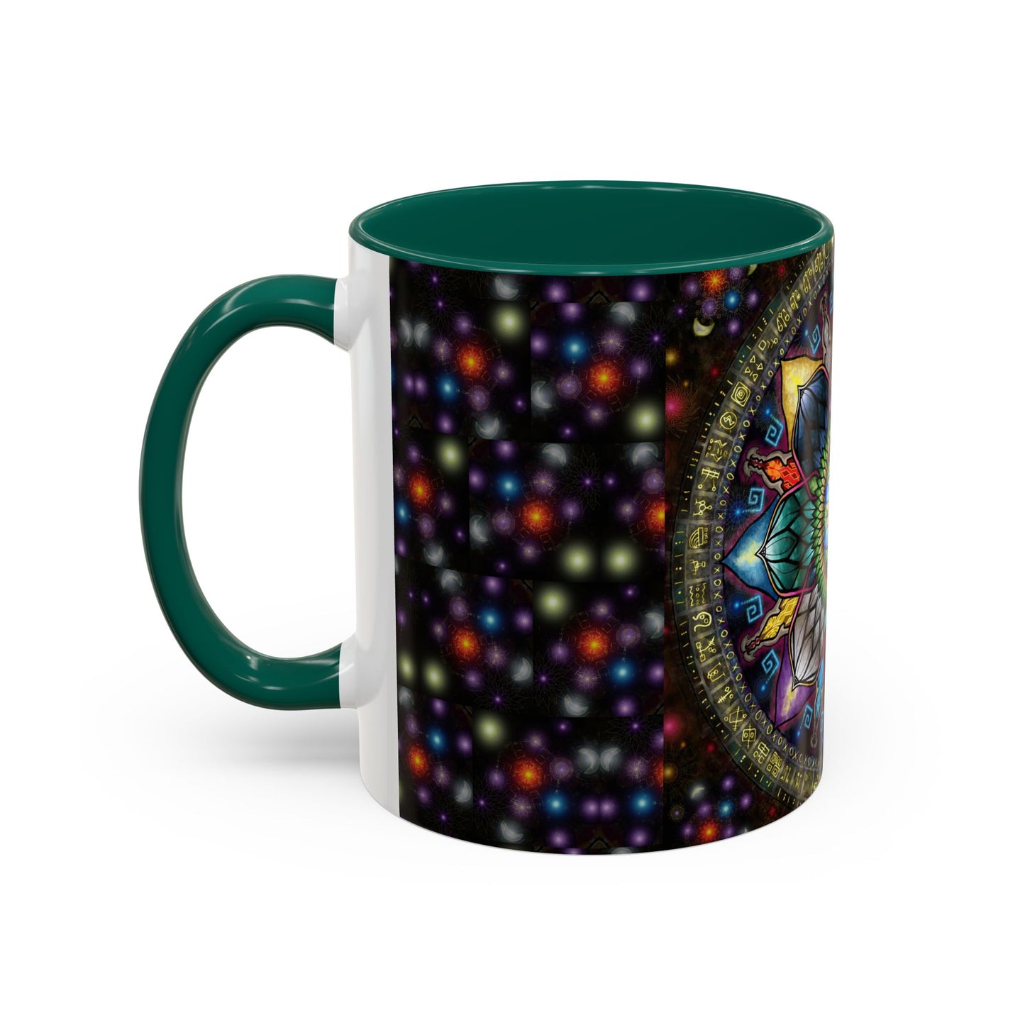 Pacio, Adam - Mystic Jewel Mandala - Colorful Accent Mugs