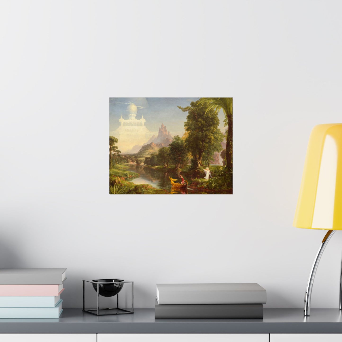 Cole. Thomas - The Voyage of Life: Youth (1842) - Satin Posters
