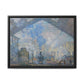 Monet, Claude - Le Gare Saint-Lazare (1877) - Matte Canvas, Framed