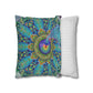 Pacio, Adam - Melek Taus Mandala - Suede Square Pillowcase