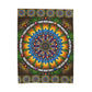 Pacio, Adam - Emerald Arrows Mandal - Velveteen Plush Blanket