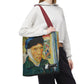 Van Gogh, Vincent - Self Portrait with Bandaged Ear (1889) - Tote Bag