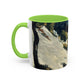 Cézanne, Paul - A Modern Olympia (1874) - Colorful Accent Mugs