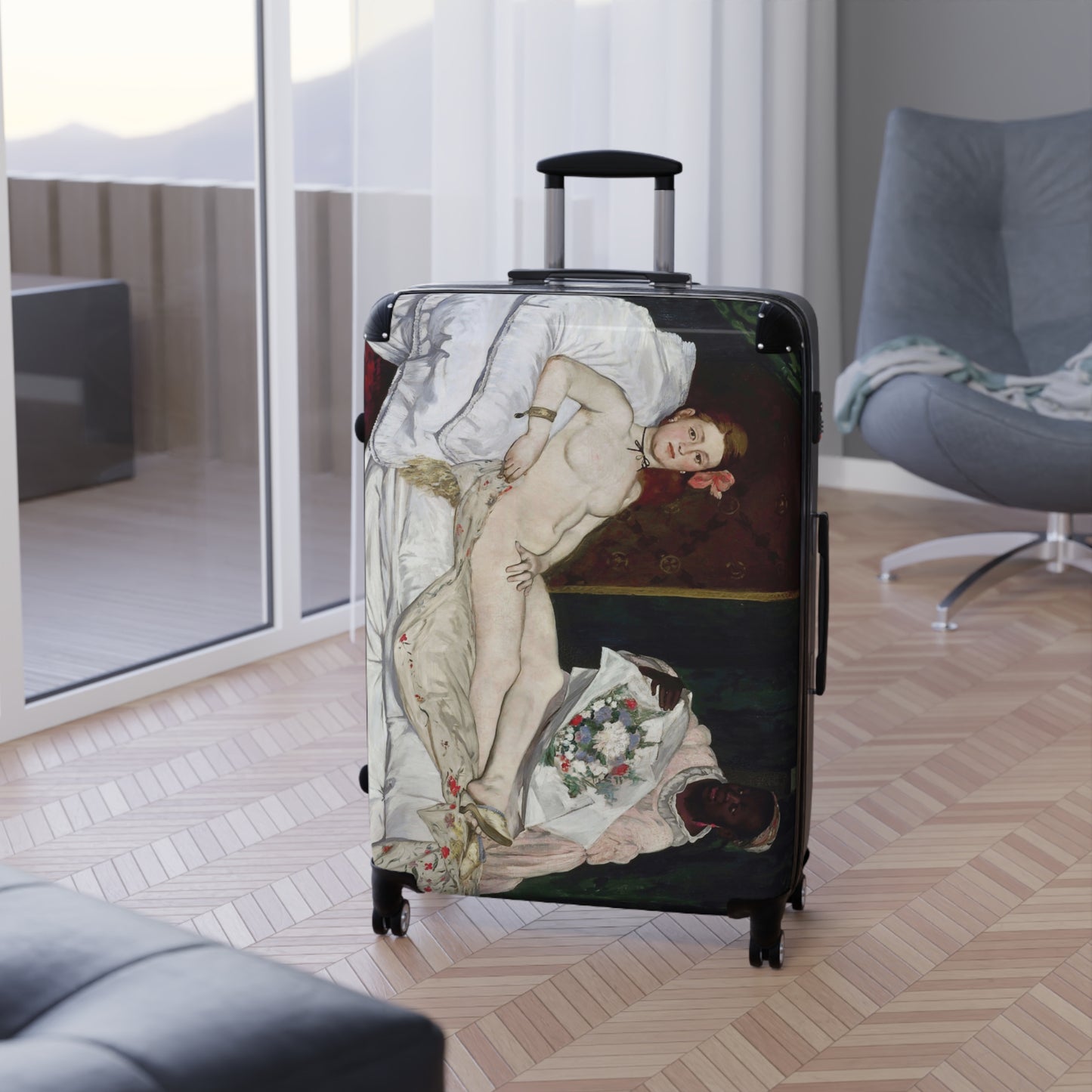Manet, Édouard - Olympia (1870) - Suitcase