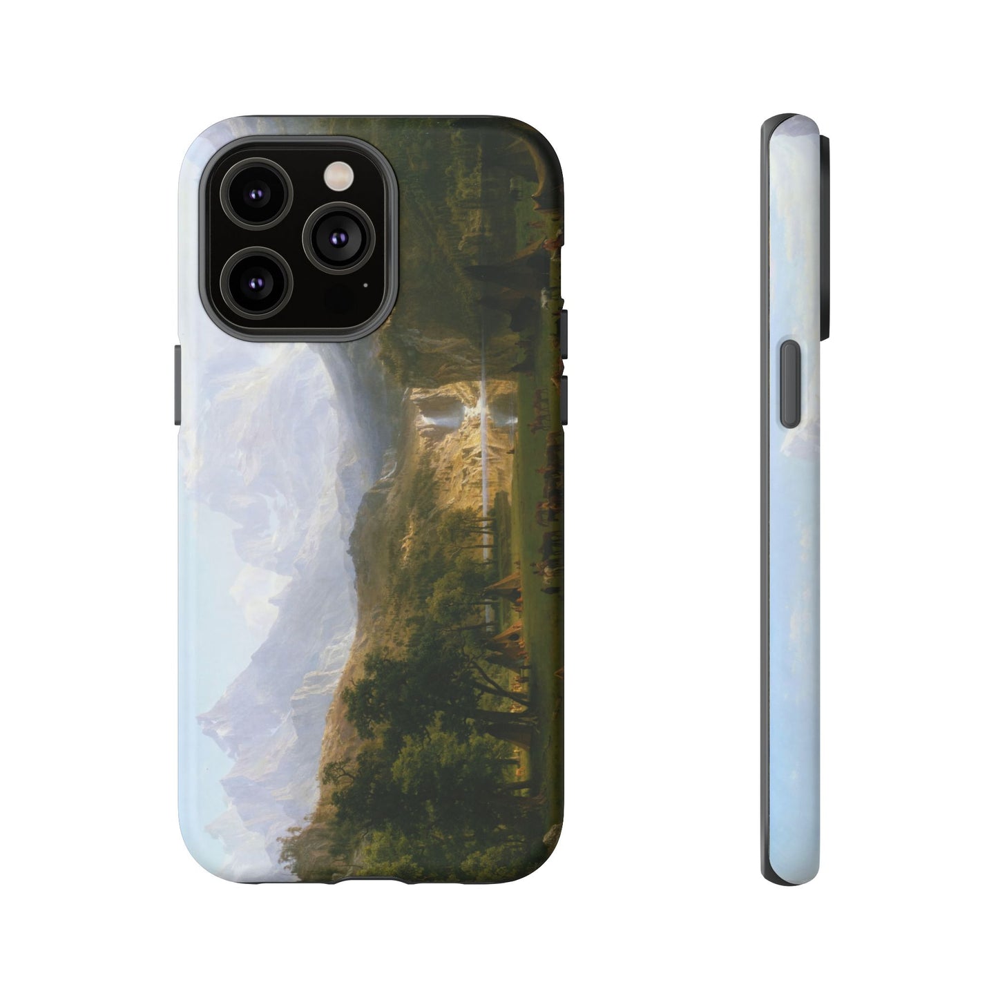 Bierstadt, Albert - The Rocky Mountains, Lander’s Peak (1863) - Tough Phone Cases