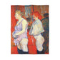 Toulouse-Lautrec, Henri - The Medical Inspection (1894) - Microfiber Duvet Cover