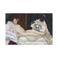 Manet, Édouard - Olympia (1870) - Canvas Block, unframed